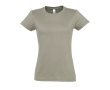 Dames T-shirt gemaakt van 100% katoen 190 g/m2 SOL'S Imperial kleur khaki