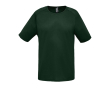 Ademend polyster t-shirt 140 g/m2 SOL'S Sportive kleur groene fles