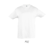 Kinder t-shirt van katoen personaliseren 150 g/m2 SOL'S Regent Kids kleur ivoor