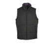 210T polyamide gevoerde bedrukte vest met twee zakken SOL'S Warm kleur donkergrijs
