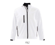 Polyester softshell jas bedrukken SOL'S Relax 340 g/m2 kleur wit