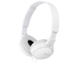 Sony On-Ear koptelefoon met kabel en zuiver geluid kleur wit