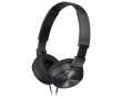 Compacte bedrade koptelefoon om te personaliseren Sony MDR-ZX310 kleur zwart