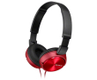 Compacte bedrade koptelefoon om te personaliseren Sony MDR-ZX310 kleur rood