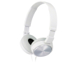 Compacte bedrade koptelefoon om te personaliseren Sony MDR-ZX310 kleur wit