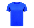 Dames T-shirt van gerecycled katoen, slim fit, 160 g/m2 Iqoniq kleur koningsblauw