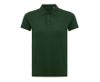 Gerecycled katoenen piqué poloshirt voor dames, 220 g/m² Iqoniq kleur bosgroen