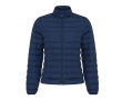 Gewatteerd damesjack gerecycled polyester, casual fit – IQONIQ Maiko kleur marineblauw