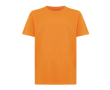 Kinder T-shirt van gerecycled katoen, 160 g/m2 Iqoniq kleur oranje