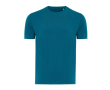 Unisex slim fit T-shirt van gerecycled katoen 160 g/m² Iqoniq kleur grijsachtig blauw