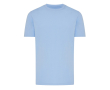 Unisex t-shirt van 100% katoen, regular fit 180 g/m2, Iqoniq kleur cyaan blauw