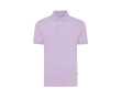 Regular fit piqué polo van eco-katoen 220 g/m2 Iqoniq Yosemite kleur lila