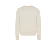 Oversized sweatshirt van ecokatoen 340 g/m2 Iqoniq kleur beige