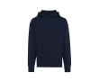 Relaxed fit sweater van eco-katoen 340 g/m2 Iqoniq Yoho kleur marineblauw
