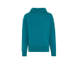 Relaxed fit sweater van eco-katoen 340 g/m2 Iqoniq Yoho kleur turkoois