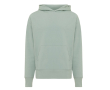 Relaxed fit sweater van eco-katoen 340 g/m2 Iqoniq Yoho kleur olijfgroen