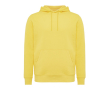 Unisex hoodie van gerecycled katoen, slim fit, 280 g/m2 Iqoniq kleur geel