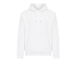 Unisex hoodie met geborstelde fleece 340 g/m2 Iqoniq Joshua kleur gebroken wit