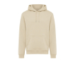 Unisex hoodie met geborstelde fleece 340 g/m2 Iqoniq Joshua kleur camel