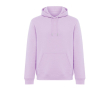 Unisex hoodie met geborstelde fleece 340 g/m2 Iqoniq Joshua kleur lila