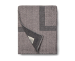 Elegante deken van gerecycled polyester, zacht en warm 260 g/m² kleur grijs