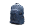 Polyester koelrugzak met diverse compartimenten FrostHike kleur marineblauw