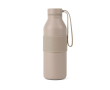 Dubbelwandige fles van gerecycled roestvrij staal 500 ml kleur beige
