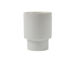 Mok van gerecycleerde klei met Scandinavisch design 300ml kleur gebroken wit