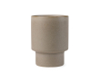 Mok van gerecycleerde klei met Scandinavisch design 300ml kleur beige