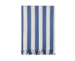 Familie hammamhanddoek van gerecycled katoen 200 g/m² 180×180 cm kleur blauw
