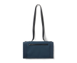 Picknickdeken van gerecycled polyester met waterdichte fleecevoering kleur marineblauw