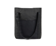Milieuvriendelijke tote bag met elegant design en handvat kleur zwart