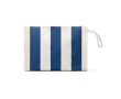 Organizer tas van gerecycled katoen met rits en handvat 390 g/m² kleur marineblauw