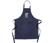 Bedrukte schorten van gerecycled katoen en polyester kleur marineblauw