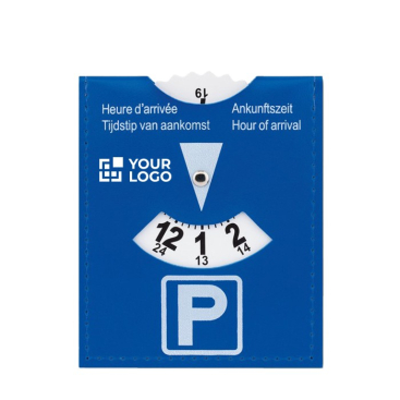 Parkeerkaart met bedrijfslogo