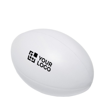 Anti-stress rugbybal voor reclame