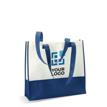 Stoffen non woven tassen bedrukken met logo weergave met jouw bedrukking