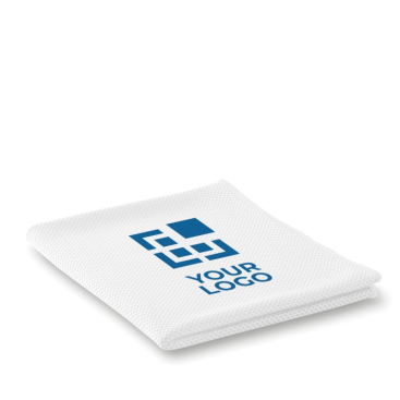 Te bedrukken handdoek microvezel weergave met jouw bedrukking