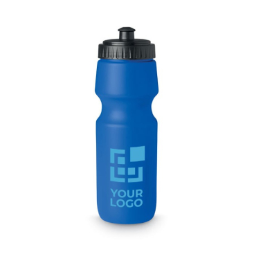 Promotionele, gepersonaliseerde bidon weergave met jouw bedrukking