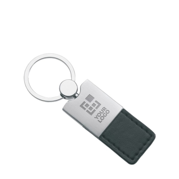 Sleutelhanger voor bedrijfsmerchandising kleur zwart