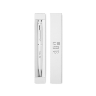 Aluminium stylus touch pen om te bedrukken