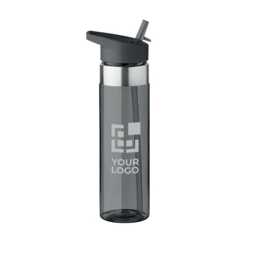 Bedrukte tritan flessen met opvouwbare tuit 650ml
