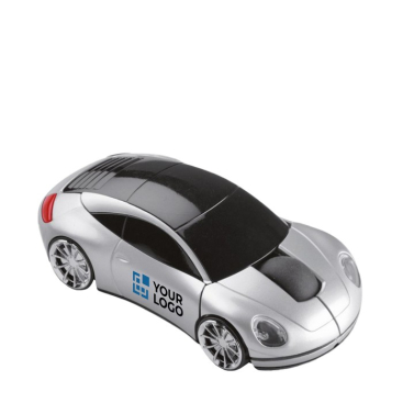 Draadloze muis in de vorm van een auto