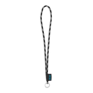Ronde lanyards met label (0,7 cm) weergave met jouw bedrukking