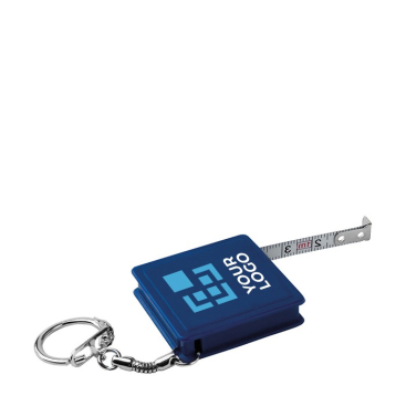 Sleutelhanger met rolmaat van 1m