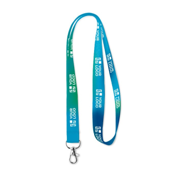 Polyester lanyard met logo (snelle levering in 5-9 dagen)