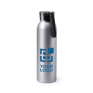 Gepersonaliseerde, aluminium fles kleur geel