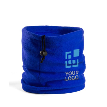 Nekwarmer als promotieartikel kleur koningsblauw