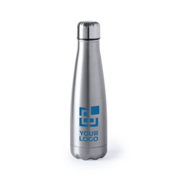Stalen waterfles met logo