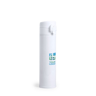 Sublimatie thermosflessen in geschenkdoos kleur wit